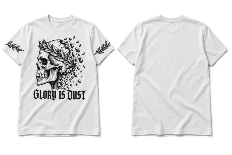 Glory Is Dust — Memento mori
